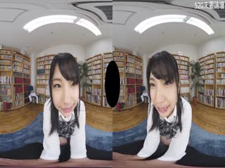 #LRVR3D MMVRSP-001 学園1の超美脚黒髪美少女高杉麻里ちゃんと図書室
